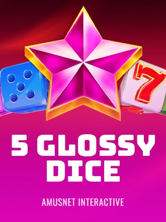 5 Glossy Dice