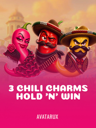 3 Chili Charms Hold 'n' Win