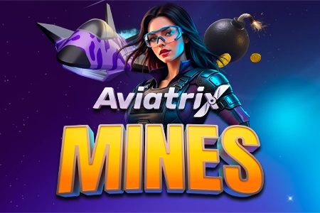 Aviatrix Mines casino game on FunInExchange