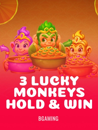 3 Lucky Monkeys Hold & Win