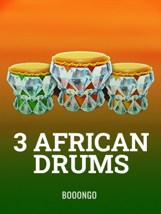 3 African Drums