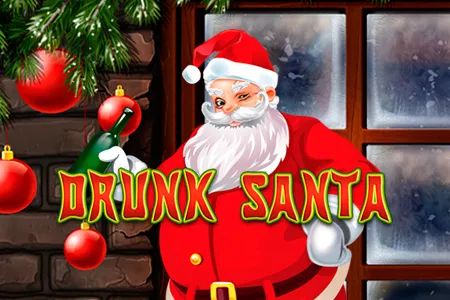 Drunk santa