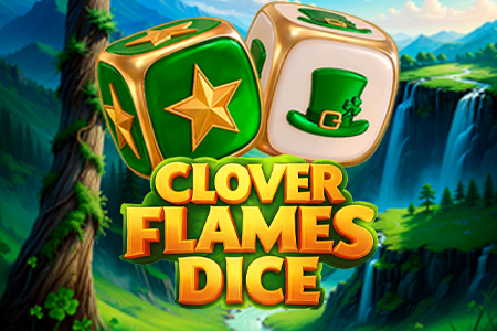 Clover Flames Dice