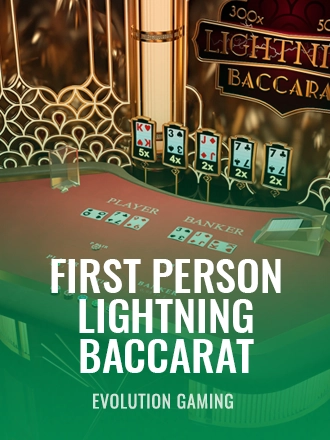 First Person Lightning Baccarat