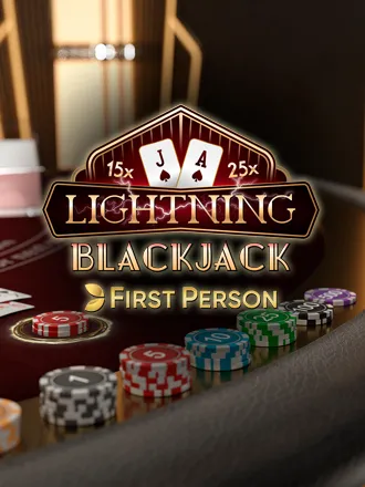 First Person Lightning Blackjack
