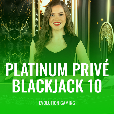 Platinum Private Blackjack 10