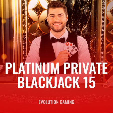 Platinum Private Blackjack 15