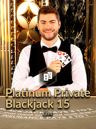 Platinum Private Blackjack 15