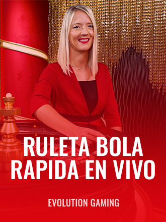 Ruleta Bola Rápida en Vivo