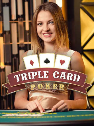 Play Triple Card Poker on Ronaldinho