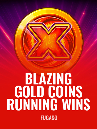 Blazing Gold Coins Running Wins