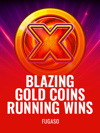 Blazing Gold Coins Running Wins