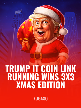 Trump It Coin Link Running Wins 3x3 - Xmas Edition