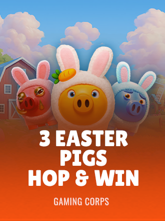 3 Easter Pigs Hop & Win