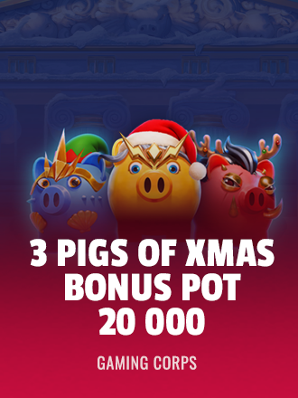 3 Pigs of Xmas Bonus Pot 20 000