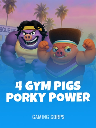 4 Gym Pigs - Porky Power