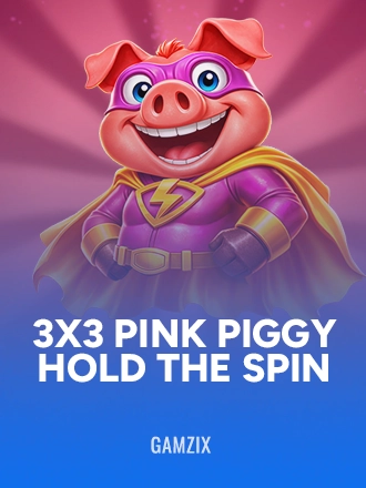 3x3 Pink Piggy: Hold The Spin