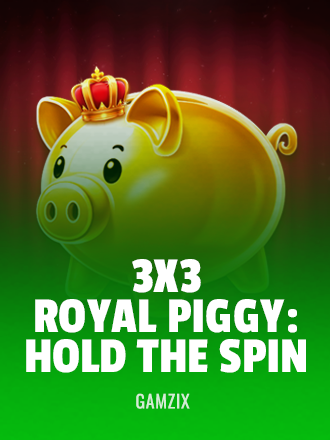 3x3 Royal Piggy: Hold The Spin