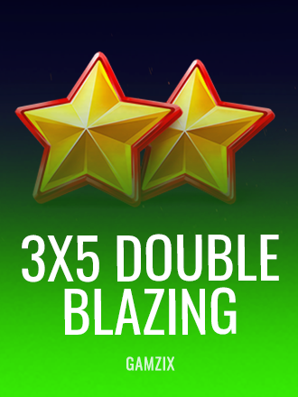 3x5 Double Blazing
