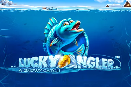 Lucky Angler: A Snowy Catch