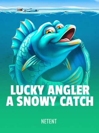 Lucky Angler: A Snowy Catch