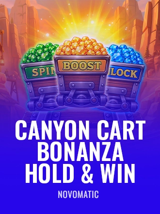 Canyon Cart Bonanza: Hold & Win