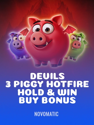 Devils 3 Piggy Hotfire Hold & Win Buy Bonus
