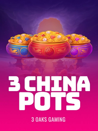 3 China Pots