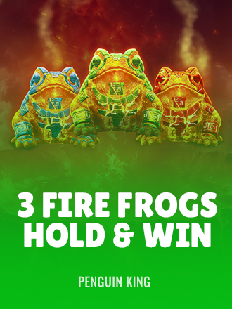 3 Fire Frogs: Hold & Win