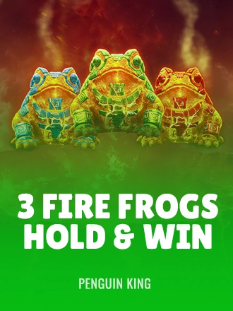 3 Fire Frogs: Hold & Win