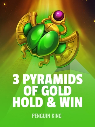 3 Pyramids of Gold: Hold & Win