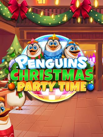 Penguins Christmas Party Time