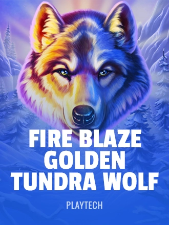 Fire Blaze Golden: Tundra Wolf