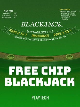 Free Chip Blackjack