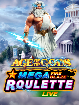 Mega Fire Blaze Age of the Gods Roulette Live