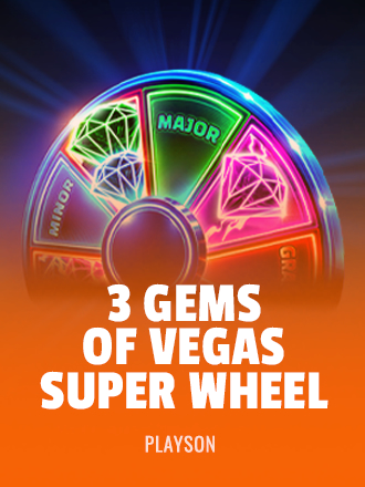 3 Gems of Vegas: Super Wheel