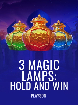 3 Magic Lamps: Hold and Win