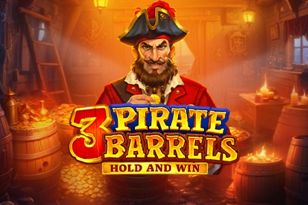 3 Pirate Barrels: Hold and Win
