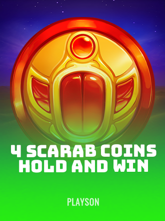 4 Scarab Coins: Hold and Win