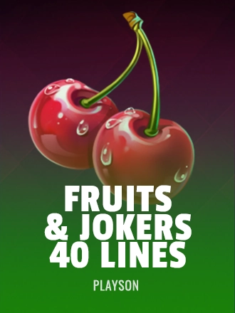 Fruits & Jokers: 40 Lines