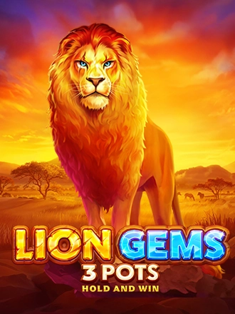 Lion Gems 3 Pots: Hold and Win