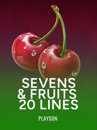 Sevens & Fruits: 20 Lines