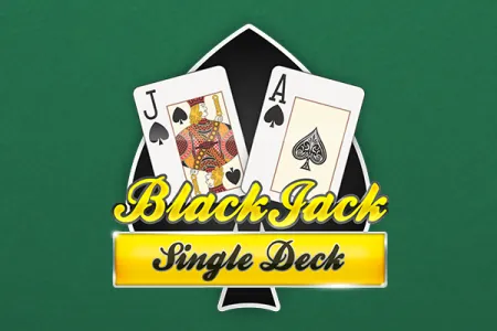 Single Deck BlackJack MH casino game on FunInExchange