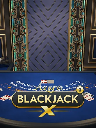 Blackjack X 3 - Azure