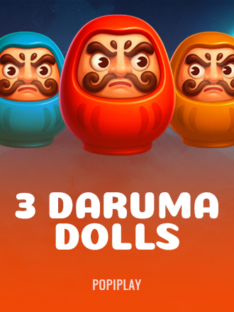 3 Daruma Dolls