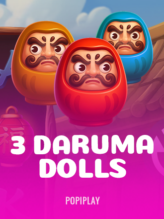 3 Daruma Dolls