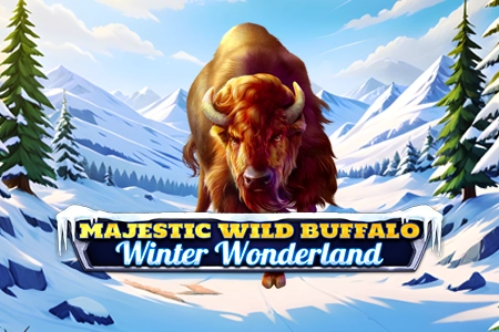 Majestic Wild Buffalo - Winter Wonderland