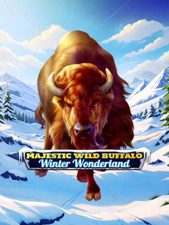 Majestic Wild Buffalo - Winter Wonderland