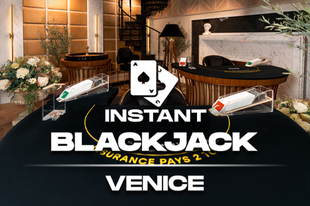 Venice Instant Blackjack casino game on Sky Exchange