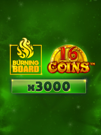 16 Coins: Burning Board Scratchcard